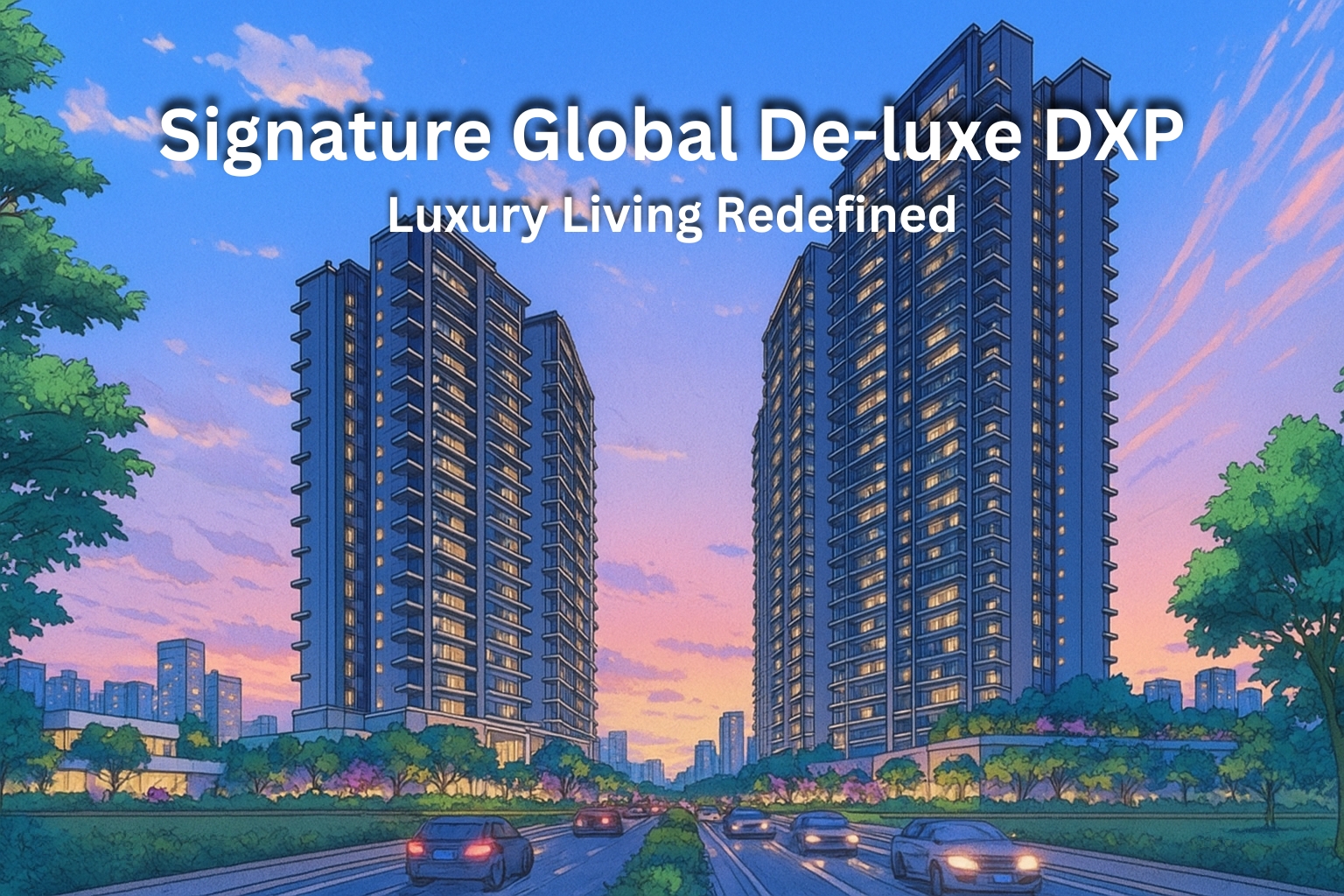 Discover Signature Global Deluxe DXP, Sector 37D, Gurugram – a 17.5-acre luxury residential project on Dwarka Expressway with 70% green open space. Offering premium 2, 3 & 4 BHK apartments, world-class clubhouse, and a construction-linked payment plan. Explore unmatched connectivity, eco-friendly living, and future-ready investment with Sribha Realtech.