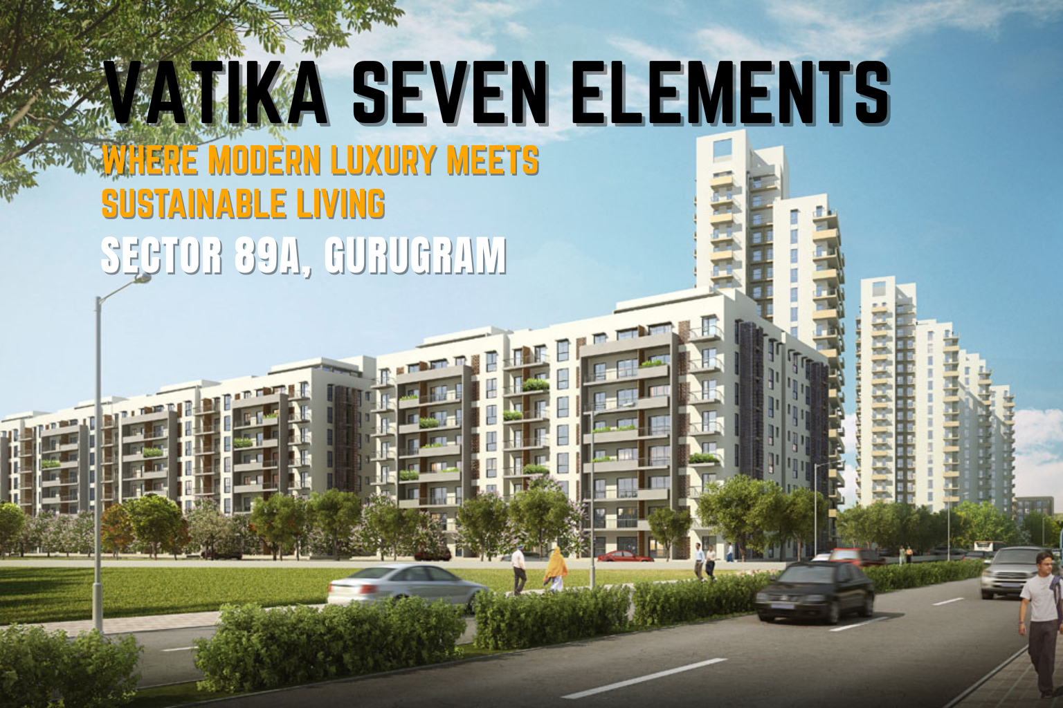 Discover Vatika Seven Elements by Vatika Group – a premium residential project in Sector 89A, Gurugram offering 2, 3 & 4 BHK luxury apartments with world-class amenities, green spaces, and excellent connectivity.